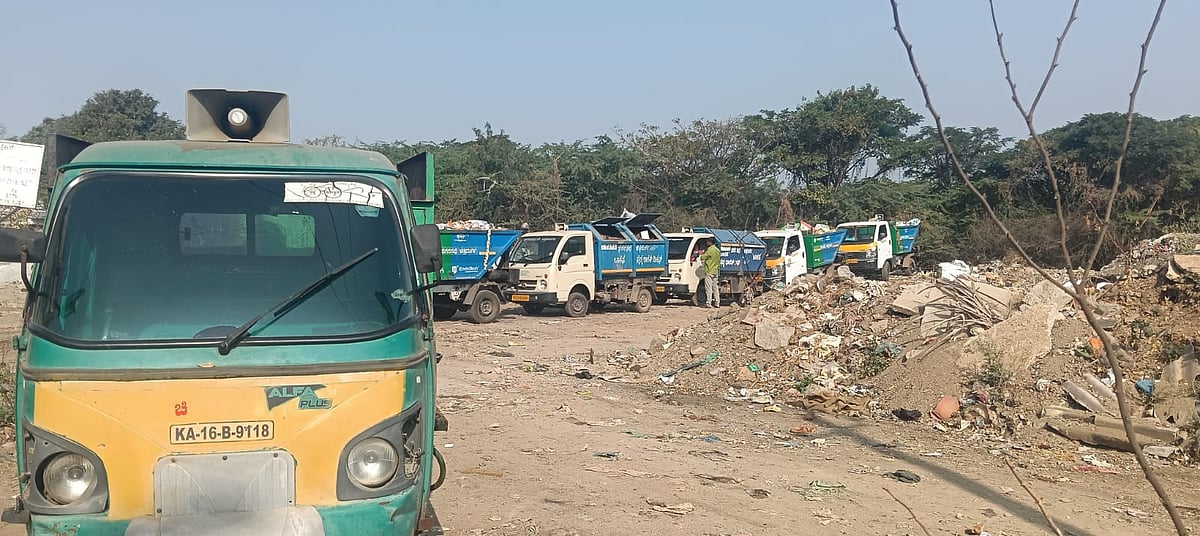 ಚಿತ್ರದುರ್ಗ: ನಗರದೊಳಗೇ ಕಸ ವಿಂಗಡಣೆ ಕಾರ್ಯ!