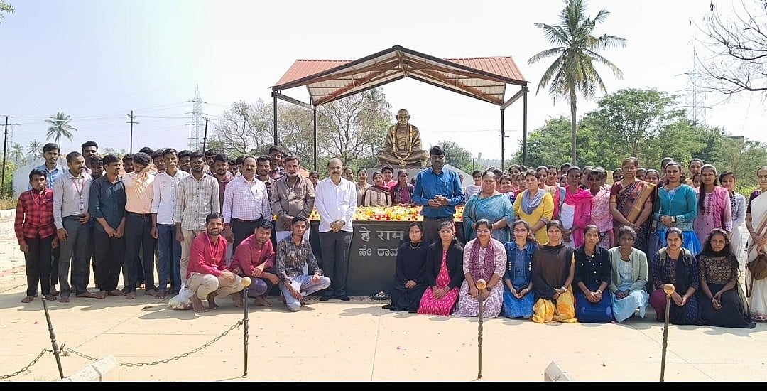 ಗಾಂಧೀಜಿ ಜೀವನ ಮೌಲ್ಯ ಸಾರ್ವಕಾಲಿಕ ಸತ್ಯ : ಎಂ.ಜಿ.ಸಂತೋಷ್‌ಕುಮಾರ್‌ 