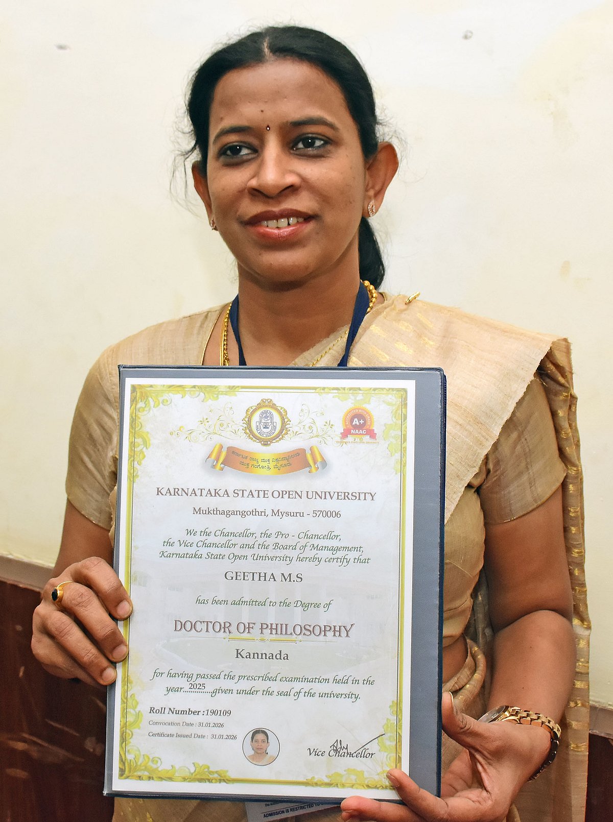 ಕರ್ನಾಟಕ ರಾಜ್ಯ ಮುಕ್ತ ವಿ.ವಿ 21ನೇ ಘಟಿಕೋತ್ಸವ: ವಯಸ್ಸು ಮೀರಿದ ‘ಮುಕ್ತ ಓದು’