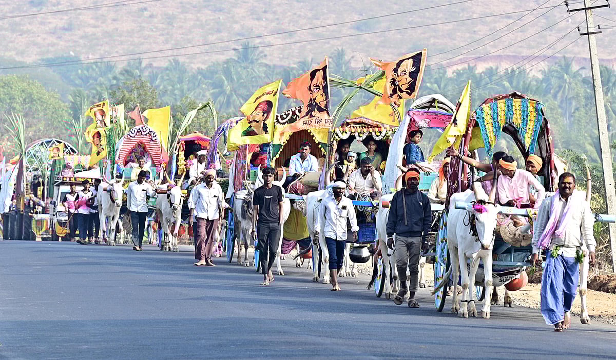 ಏಳುಕೊಳ್ಳದ ನಾಡಲ್ಲಿ ‘ಎತ್ತಿನಬಂಡಿಗಳ ಜಾತ್ರೆ’