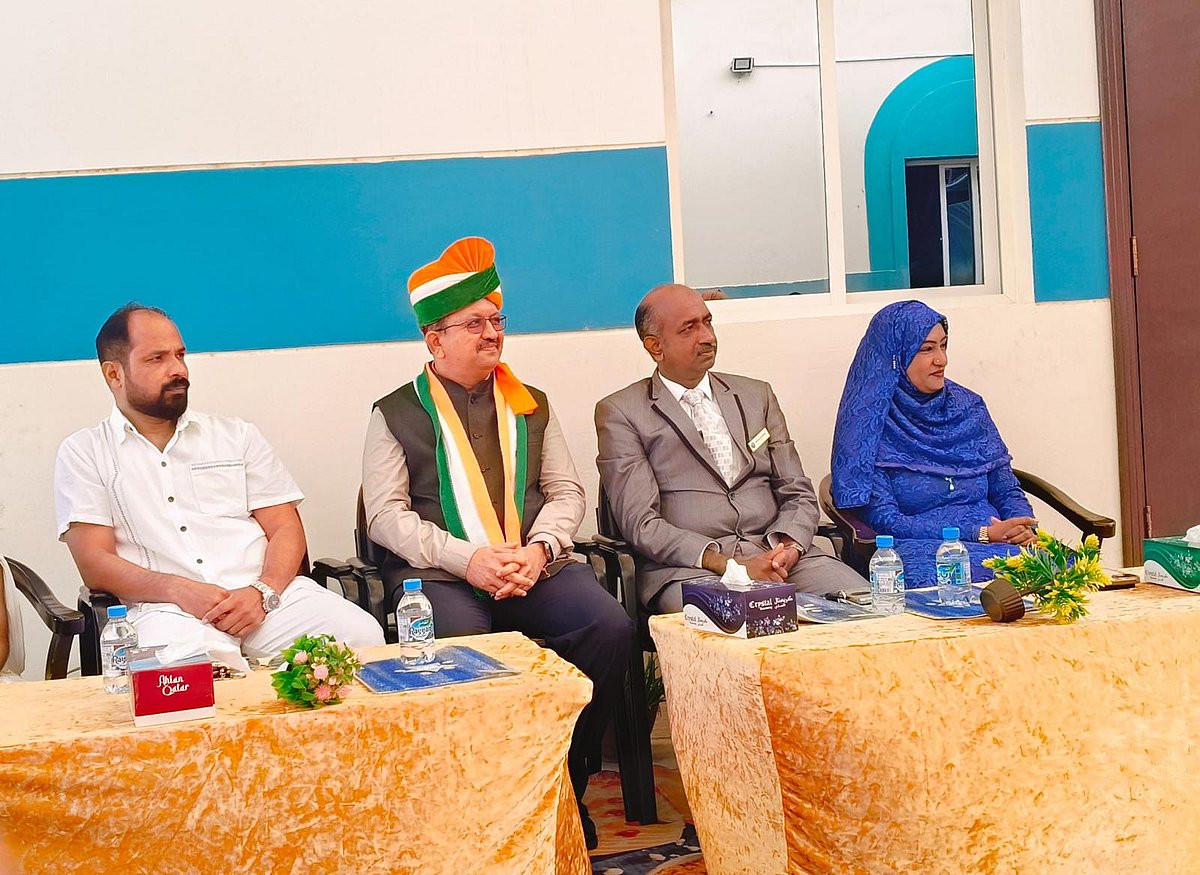 ಕತಾರ್‌ನಲ್ಲಿ ಭಾರತದ 77ನೇ ಗಣರಾಜ್ಯೋತ್ಸವ ಆಚರಣೆ