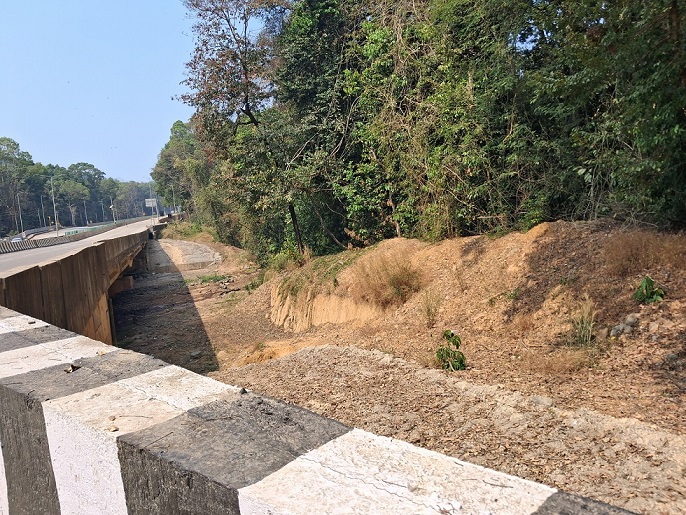 ಮಂಗಳೂರು-ಬೆಂಗಳೂರು ರಾಷ್ಟ್ರೀಯ ಹೆದ್ದಾರಿ 75ರ ಪೆರಿಯಶಾಂತಿಯಲ್ಲಿ ಆನೆ ದಾಟು ಯೋಜನೆ ಕಾಮಗಾರಿ ಪೂರ್ಣಗೊಂಡಿದೆ