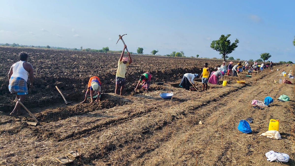 ಮನರೇಗಾ ಉಳಿಸಲು ಅಹೋರಾತ್ರಿ ಧರಣಿ