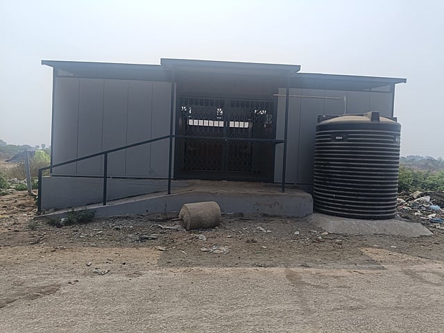 ಆಮೆ ಗತಿಯಲ್ಲಿ ಜೈವಿಕ ಶೌಚಾಲಯ ಕಾಮಗಾರಿ