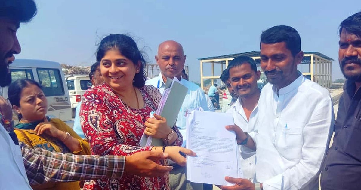 ಲೋಕಾಯುಕ್ತ ತನಿಖಾಧಿಕಾರಿ ಸ್ಥಳ ಪರಿಶೀಲನೆ