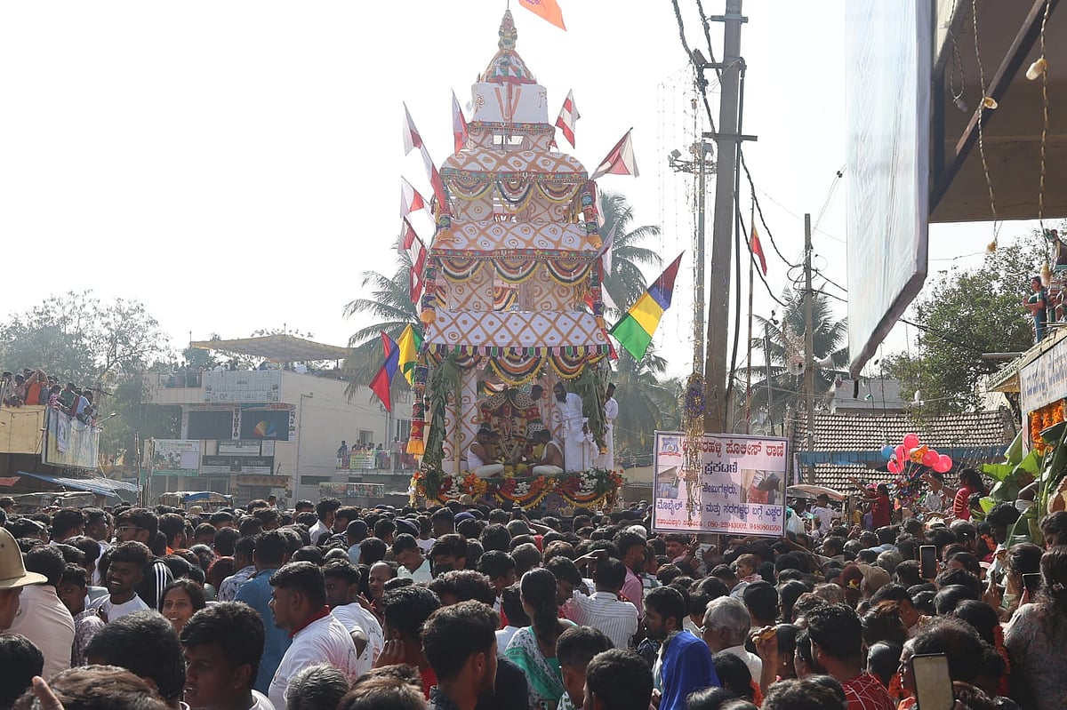 ಹೇರೋಹಳ್ಳಿ: ಆಂಜನೇಯಸ್ವಾಮಿ ರಥೋತ್ಸವ 