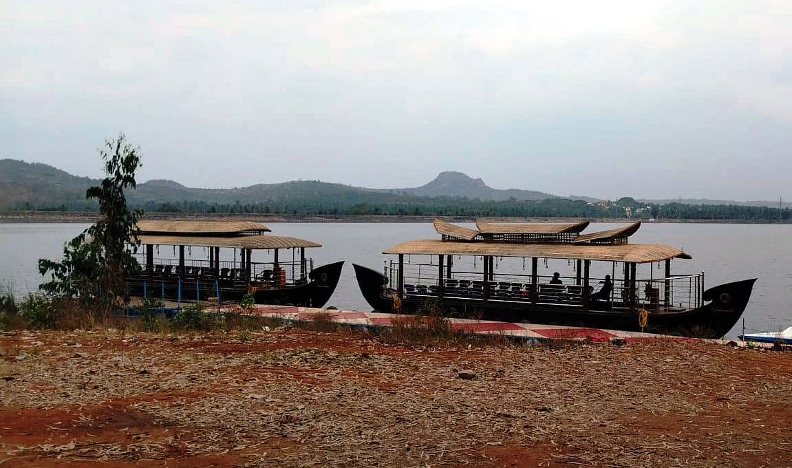 ಚನ್ನಪಟ್ಟಣ | ಜಲಸಾಹಸ ಕ್ರೀಡೆ ಆರಂಭ: ಪ್ರವಾಸಿಗರ ಕೈಬೀಸಿ ಕರೆವ ಕಣ್ವ ಜಲಾಶಯ