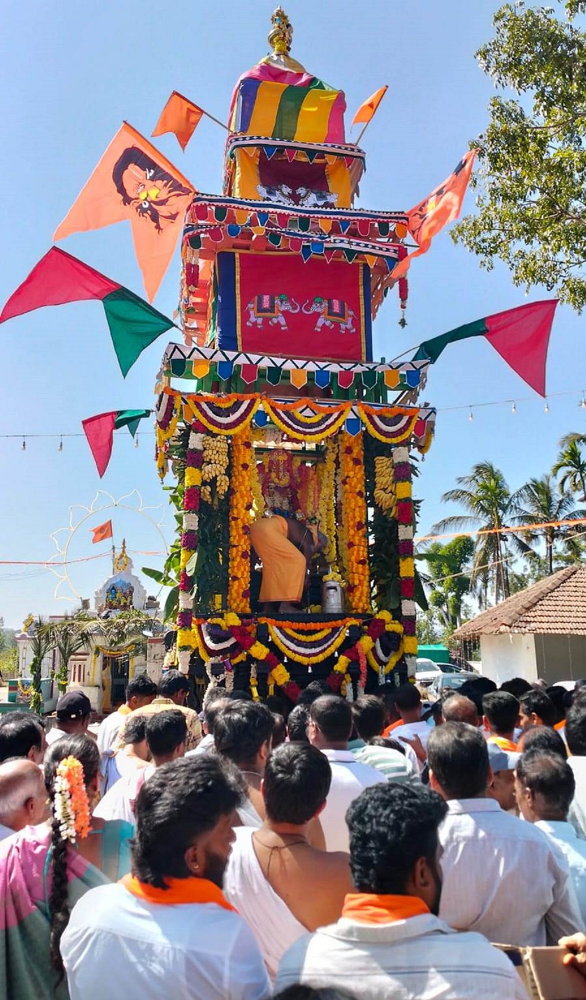 ಅರಕಲಗೂಡು: ಉಳುಮೇಶ್ವರಸ್ವಾಮಿ ರಥೋತ್ಸವ ಸಂಭ್ರಮ