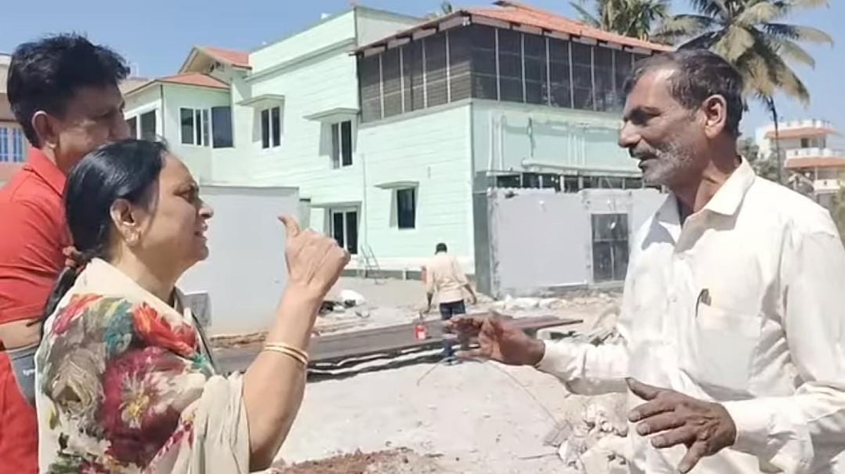 ಮನೆ ಪಕ್ಕದ ನಿವೇಶನದ ಮಾಲೀಕತ್ವ ವಿವಾದ: ಪುಷ್ಪಾ–ದೇವರಾಜು ಮಧ್ಯೆ ಮತ್ತೆ ವಾಗ್ವಾದ