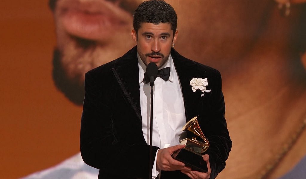 ರ್‍ಯಾಪರ್‌, ಗಾಯಕ ಬ್ಯಾಡ್‌ ಬನಿಗೆ ಮೂರು ಗ್ರ್ಯಾಮಿ ಪ್ರಶಸ್ತಿ