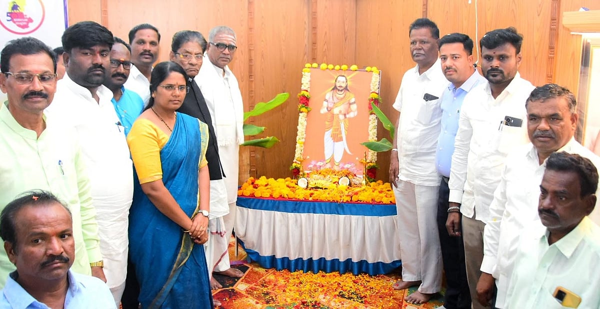 ಹಾವೇರಿ| ಸಾಮಾಜಿಕ ನ್ಯಾಯದ ಹರಿಕಾರ ಮಾಚಿದೇವರು: ಎಸ್‌.ಎಫ್‌.ಎನ್‌. ಗಾಜೀಗೌಡ್ರ 