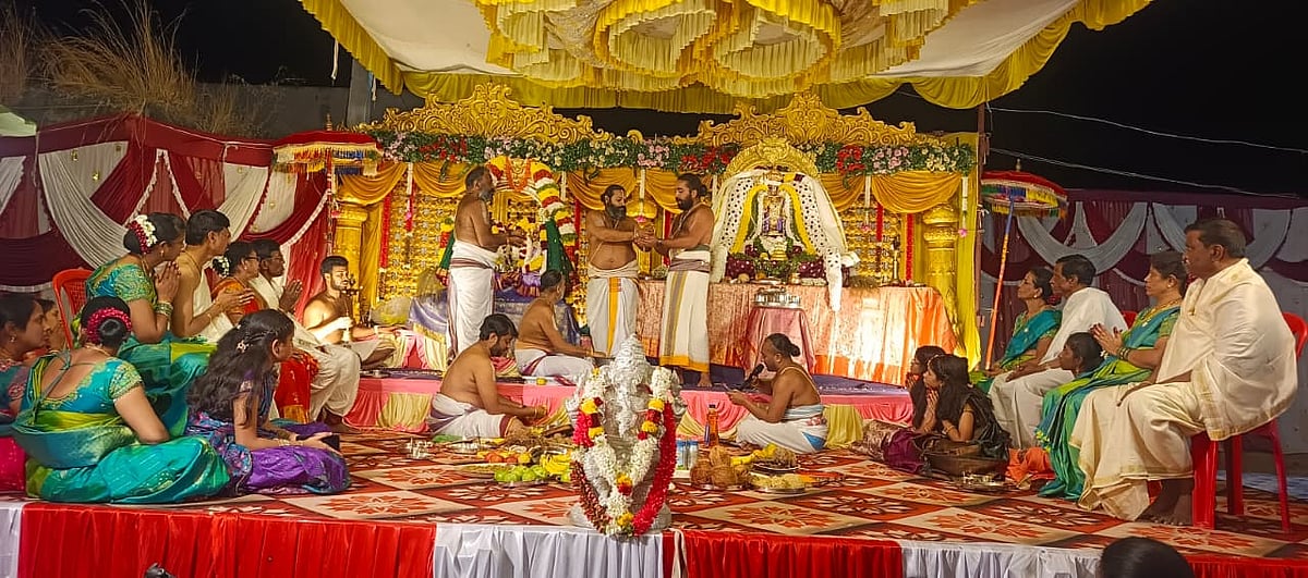 ತಾವರಗೇರಾ: ಭಕ್ತಿಯ ಶ್ರೀನಿವಾಸ ಕಲ್ಯಾಣೋತ್ಸವ