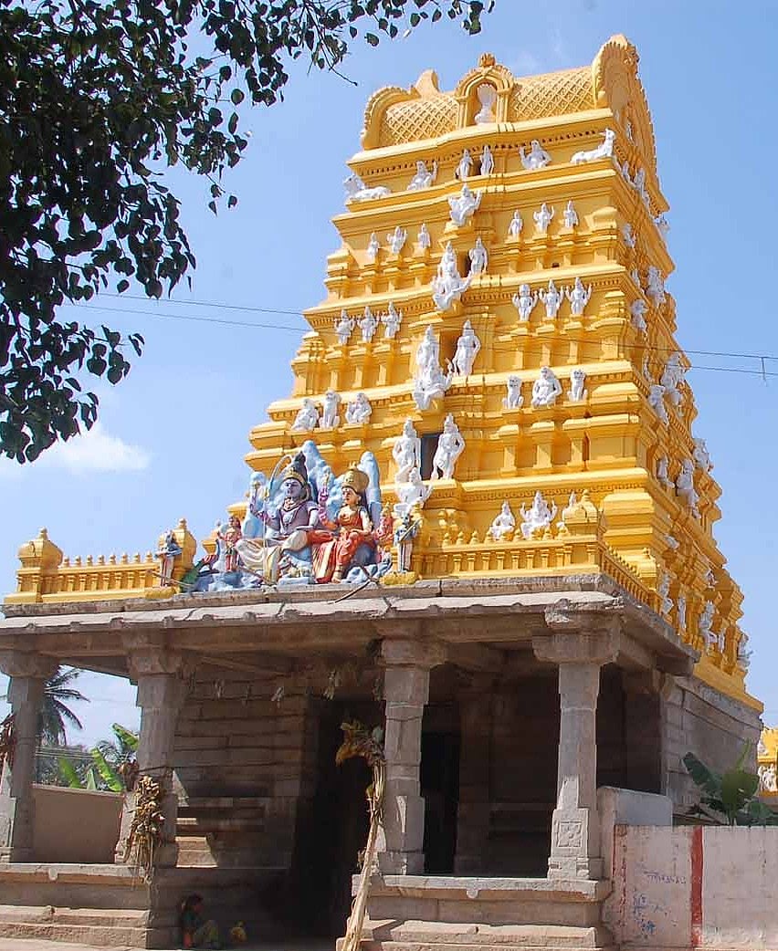 ತೇರುಮಲ್ಲೇಶ್ವರಸ್ವಾಮಿ ಬ್ರಹ್ಮ ರಥೋತ್ಸವ: ವೇದಾವತಿ ನದಿಯಲ್ಲಿ ತೇಲಿಬಂದ ರಥ