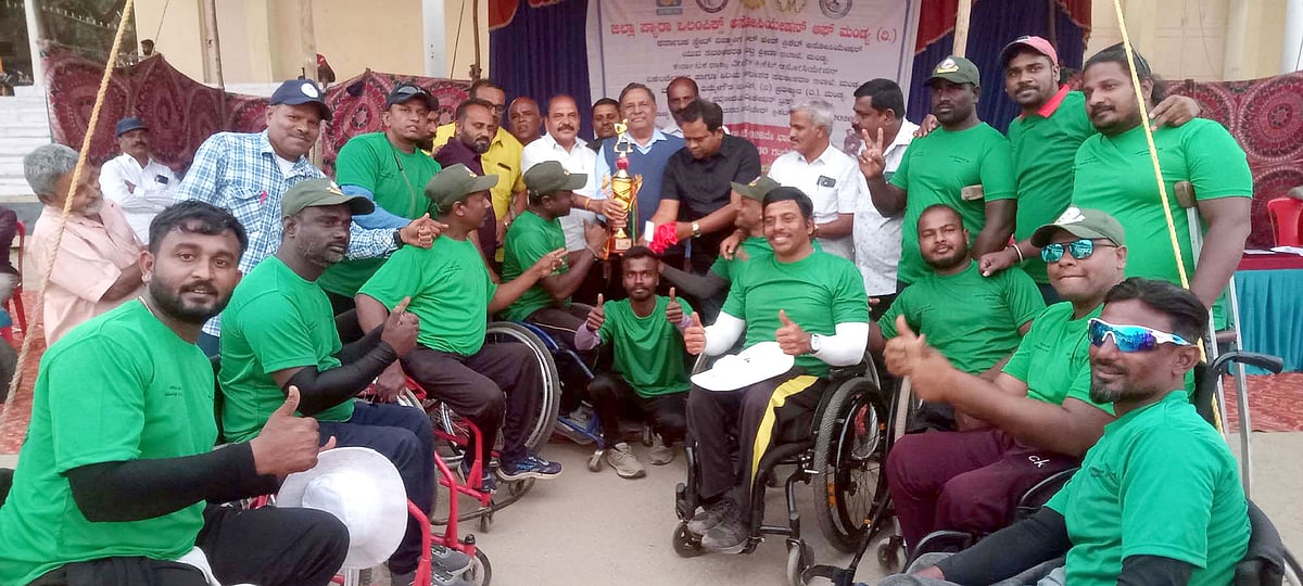 ವೀಲ್‌ಚೇರ್‌ ಕ್ರಿಕೆಟ್‌: ಬೆಂಗಳೂರು ತಂಡಕ್ಕೆ ಗೆಲುವು 