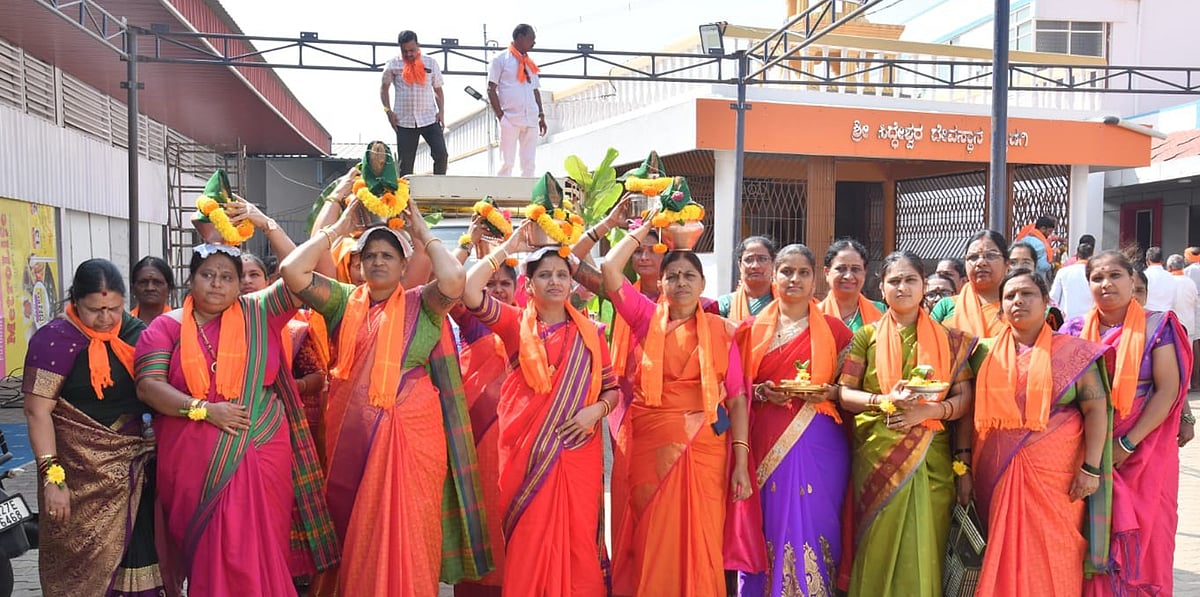 ಬ್ಯಾಡಗಿ| ದೇವಸ್ಥಾನಗಳಿಂದ ಮಾನಸಿಕ ನೆಮ್ಮದಿ: ಚನ್ನಮಲ್ಲಿಕಾರ್ಜುನ ಸ್ವಾಮೀಜಿ