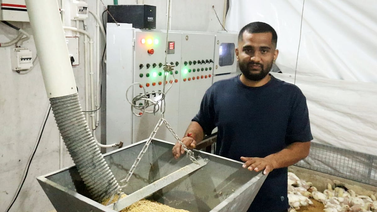 ಕೋಳಿ ಫಾರಮ್‌ಗೆ ಆಧುನಿಕತೆಯ ಸ್ಪರ್ಶ; ಇಲ್ಲ ಅಮೋನಿಯಾ ವಾಸನೆ