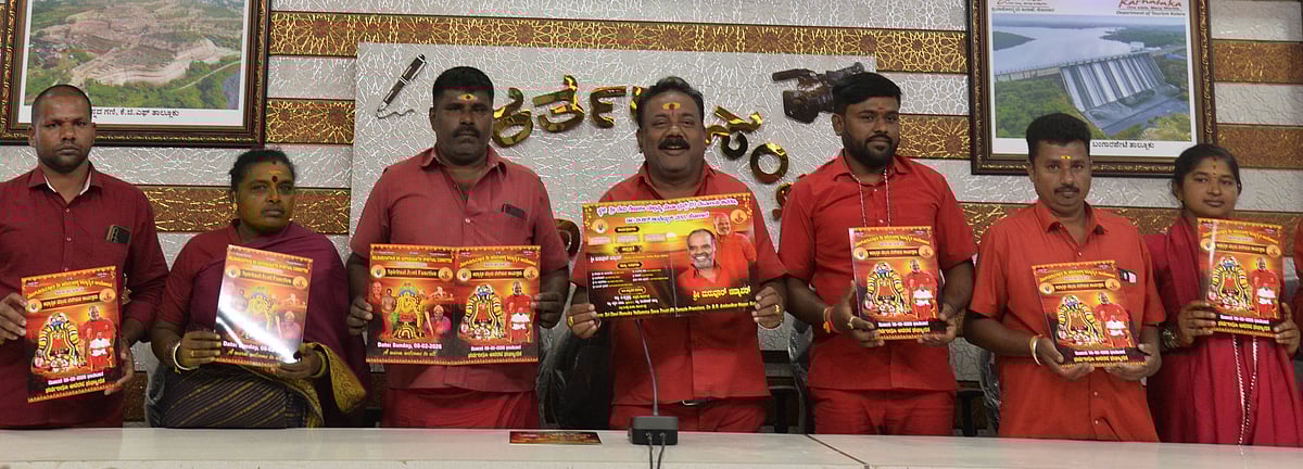 8ಕ್ಕೆ ಆಧ್ಯಾತ್ಮಿಕ ಜ್ಯೋತಿ ಬೆಳಗುವ ಕಾರ್ಯಕ್ರಮ: ಶಕ್ತಿ ಎ.ಕೃಷ್ಣಪ್ಪ

