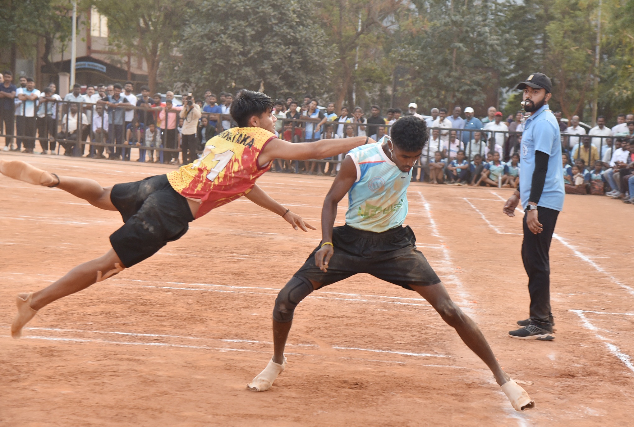 ಫೈನಲ್‌ ಪಂದ್ಯದಲ್ಲಿ ಡೈವ್‌ ಹೊಡೆದು ಅಂಕ ಪಡೆದ ರಾಜ್ಯದ ಆಟಗಾರ