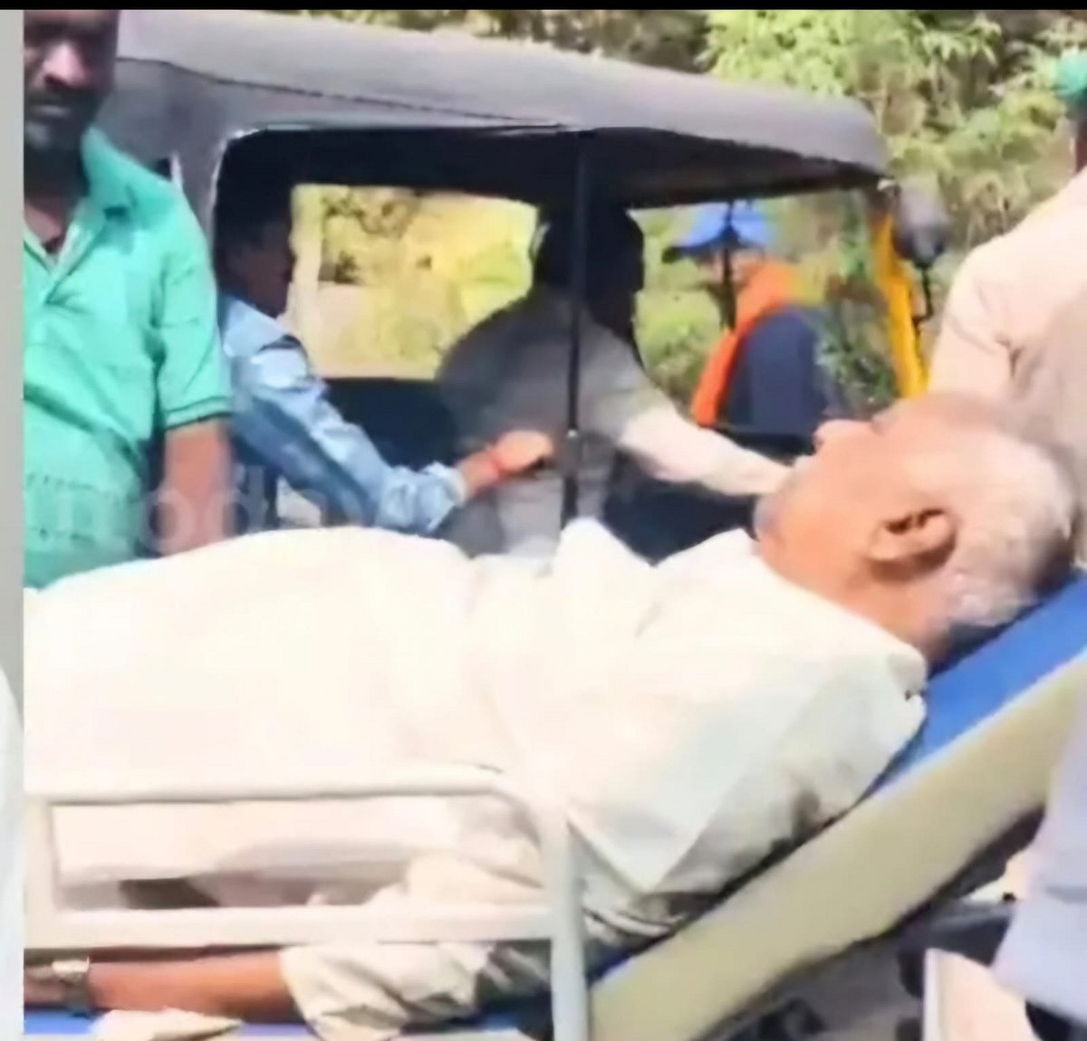 ಮಾಜಿ ಸಚಿವ ಕಾಗೋಡು ತಿಮ್ಮಪ್ಪ ಅಸ್ವಸ್ಥ: ಚೇತರಿಕೆ