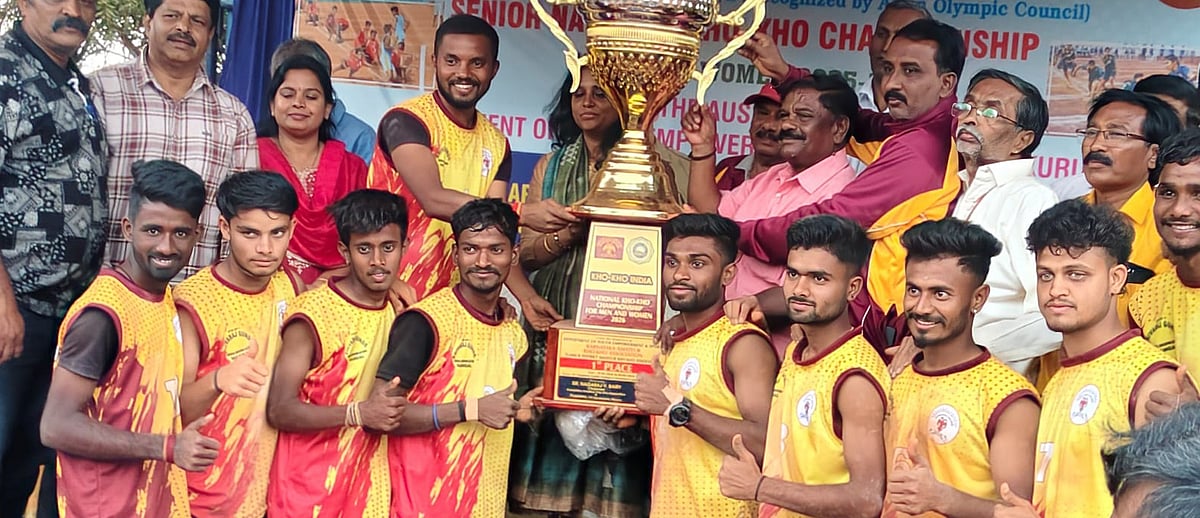 ಕರ್ನಾಟಕ ತಂಡಕ್ಕೆ ರಾಷ್ಟ್ರಮಟ್ಟದ ಕೊಕ್ಕೊ ಪ್ರಶಸ್ತಿ 