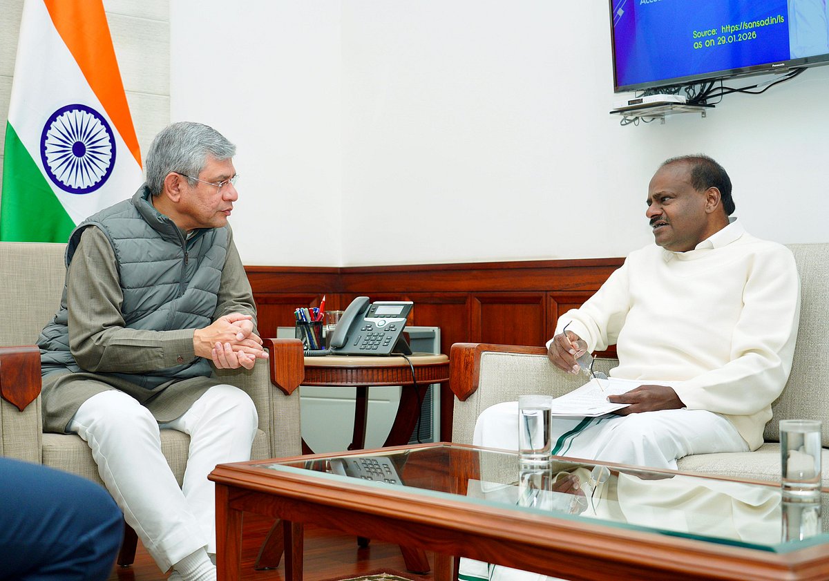 ಬೆಂಗಳೂರು - ಪುಣೆ ಹೈ ಸ್ಪೀಡ್ ರೈಲು; ವೈಷ್ಣವ್‌ ಭರವಸೆ 