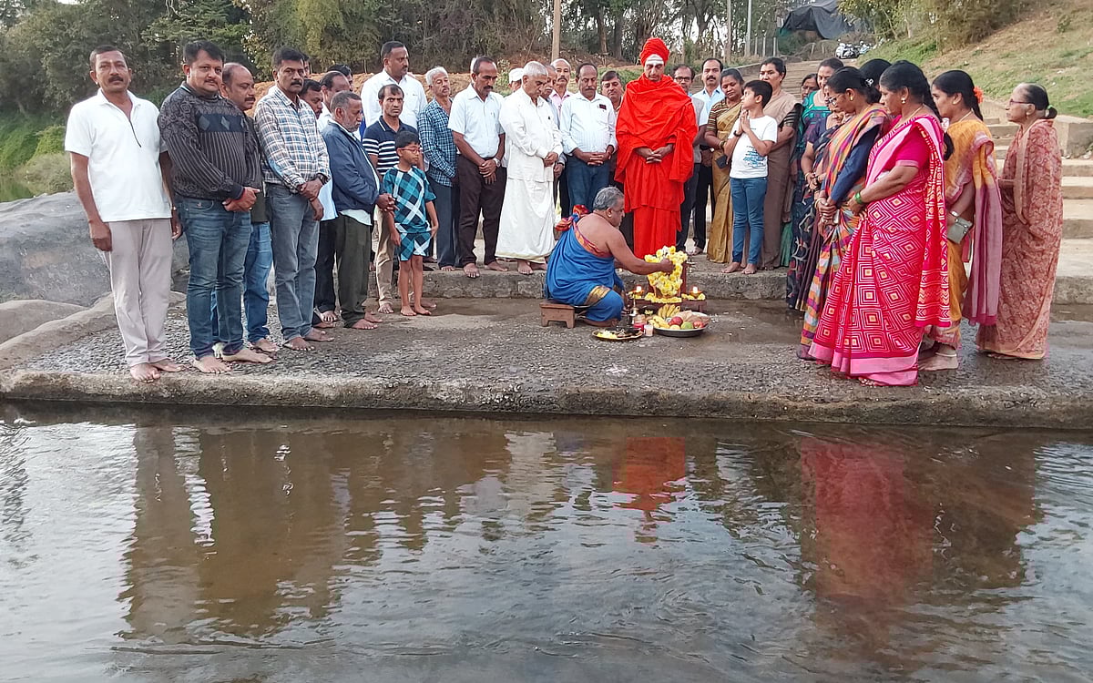 ಕಾವೇರಿ ನದಿಗೆ ತ್ಯಾಜ್ಯ ಹಾಕದಿರಲು ಸದಾಶಿವ ಸ್ವಾಮೀಜಿ ಮನವಿ