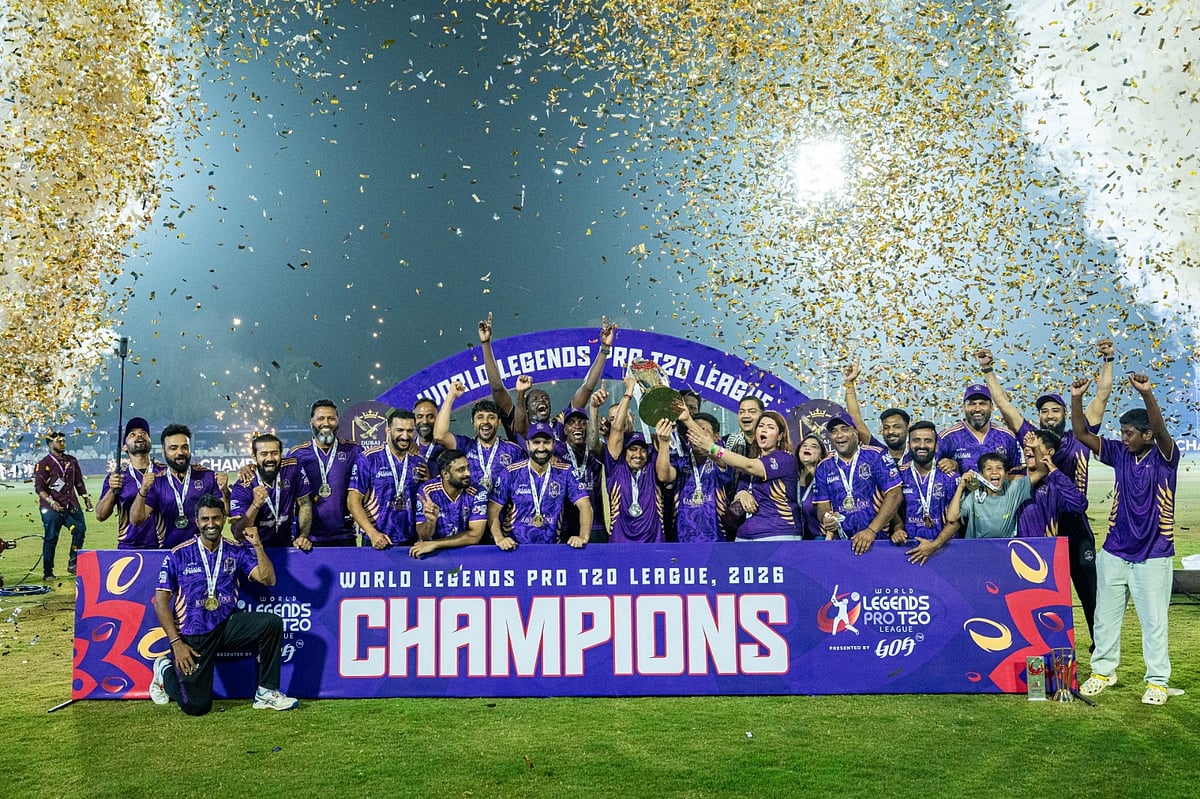 ವರ್ಲ್ಡ್ ಲೆಜೆಂಡ್ಸ್ ಪ್ರೊ ಟಿ20 ಲೀಗ್; ದುಬೈ ರಾಯಲ್ಸ್ ತಂಡಕ್ಕೆ ಚಾಂಪಿಯನ್ ಪಟ್ಟ
