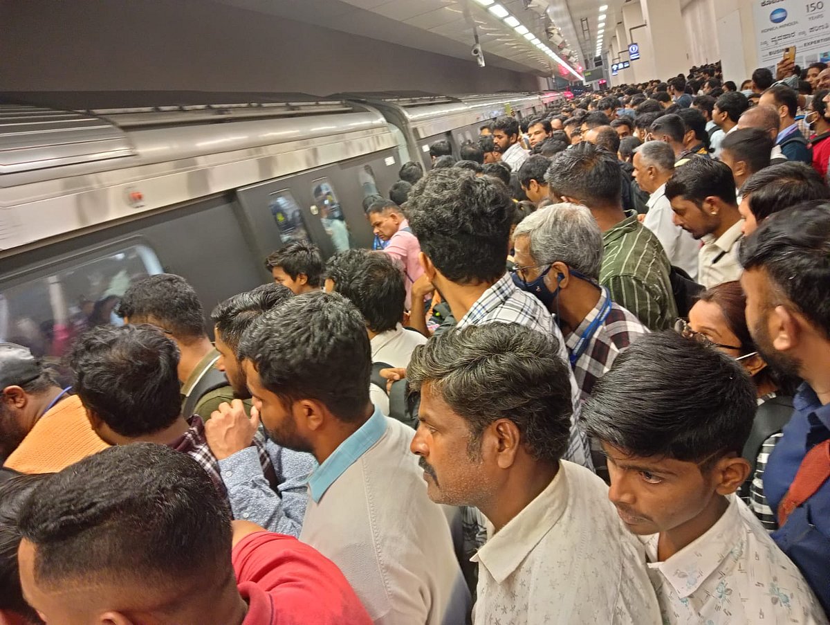 ಮೆಟ್ರೊ ಪ್ರಯಾಣ ದರ ಪರಿಷ್ಕರಣೆ ಪಟ್ಟಿ ಪ್ರಕಟ: ಸೋಮವಾರದಿಂದ ಜಾರಿ