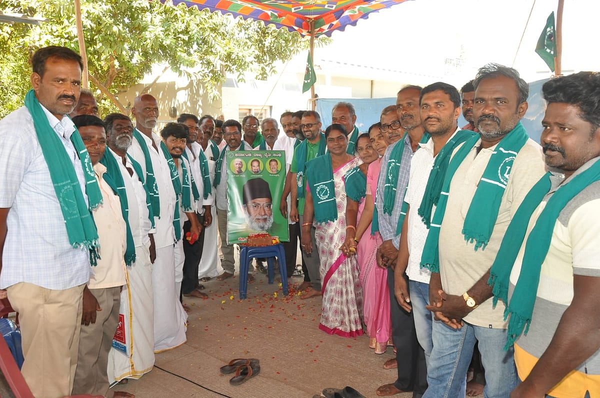 ಕೊಳ್ಳೇಗಾಲ | ರೈತ ಸಂಘಟನೆ ಹೋರಾಟ ಮಾಡಲಿ:  ಶೈಲೇಂದ್ರ 