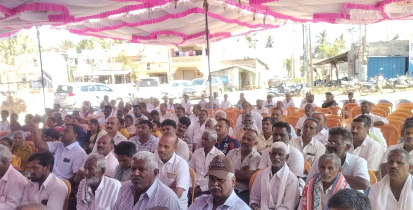 ಭಾಗವಹಿಸಿದ್ದ ರೈತರು