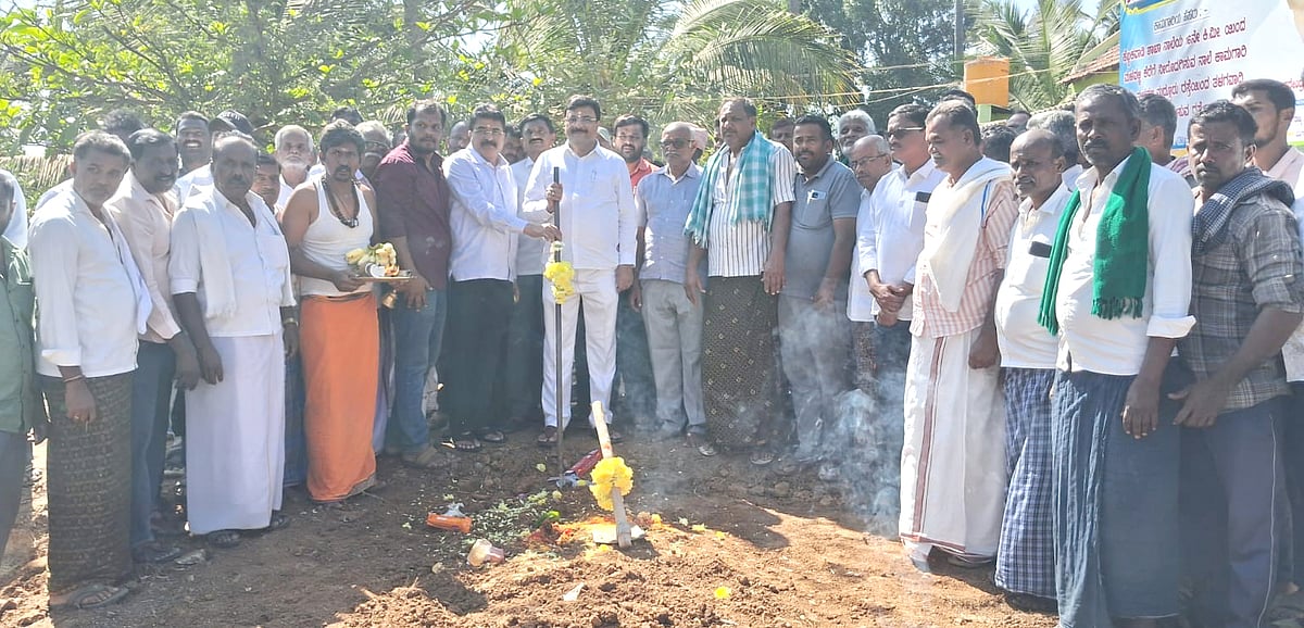 ಮಳವಳ್ಳಿ: ₹ 293 ಕೋಟಿ ವೆಚ್ಚದ ನಾಲಾ ಆಧುನೀಕರಣ ಕಾಮಗಾರಿಗೆ ಚಾಲನೆ