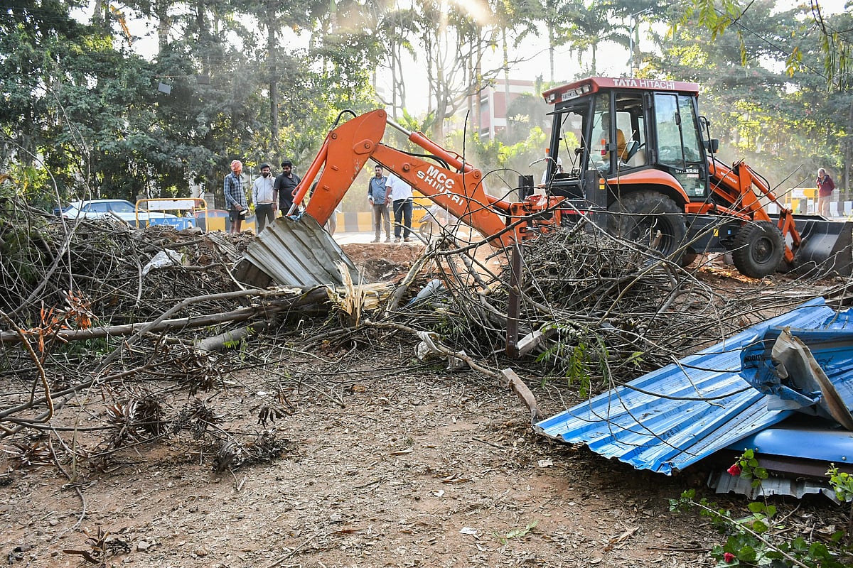 ಸಮಾಜ ಕಲ್ಯಾಣ ಇಲಾಖೆಗೆ ಸೇರಿದ್ದ ಜಾಗ ಒತ್ತುವರಿ: ತೆರವು ಕಾರ್ಯಾಚರಣೆ