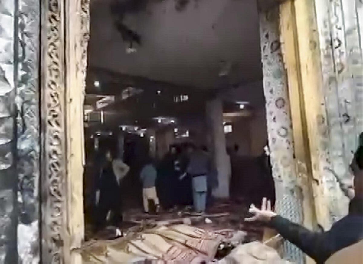 ಪಾಕಿಸ್ತಾನ: ಮಸೀದಿಯಲ್ಲಿ ಆತ್ಮಾಹುತಿ ಬಾಂಬ್ ದಾಳಿ; 15 ಮಂದಿ ಸಾವು