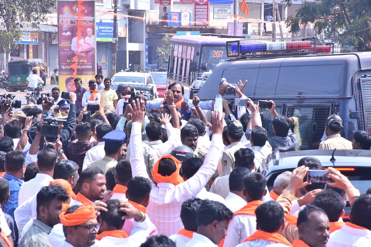 ಬಿಜೆಪಿ ಗದ್ದಲದ ನಡುವೆ ಬೀದರ್‌ ಪಾಪನಾಶ ದೇವಸ್ಥಾನದ ಅಭಿವೃದ್ಧಿ ಕಾಮಗಾರಿಗೆ ಚಾಲನೆ