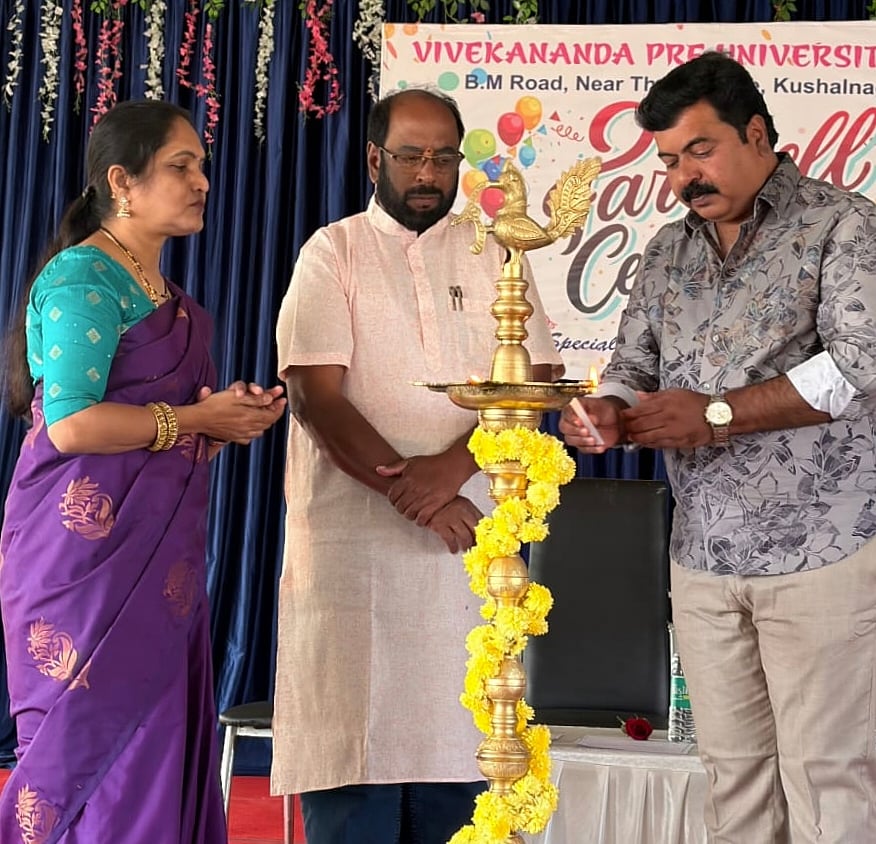 ಕುಶಾಲನಗರ| ವಿದ್ಯಾರ್ಥಿಗಳು ಉತ್ತಮ ಜೀವನಮೌಲ್ಯ ಅಳವಡಿಸಿಕೊಳ್ಳಿ: ಉ.ರಾ.ನಾಗೇಶ್