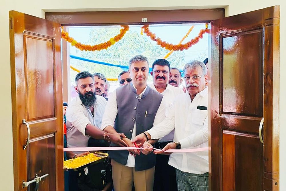 ಕೊಣಂಜಗೇರಿ ಗ್ರಾ.ಪಂ. ನೂತನ ಕಟ್ಟಡ ಉದ್ಘಾಟಿಸಿದ ಶಾಸಕ ಎ.ಎಸ್. ಪೊನ್ನಣ್ಣ