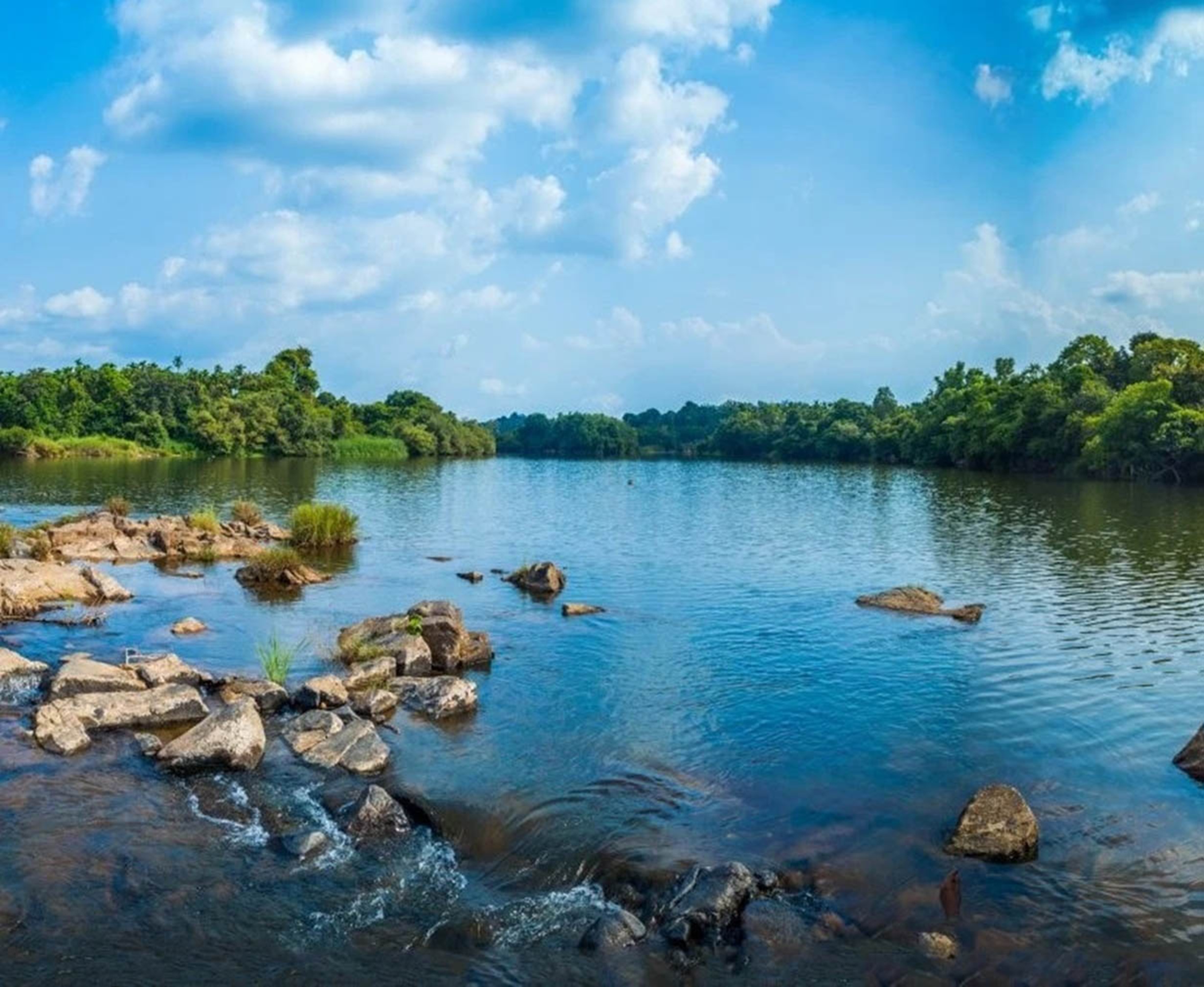 ತೀರ್ಥಹಳ್ಳಿ ತಾಲ್ಲೂಕಿನ ಭೀಮನಕಟ್ಟೆಯ ತುಂಗಾ-ಮಾಲತಿ ಸಂಗಮ ಪ್ರದೇಶ