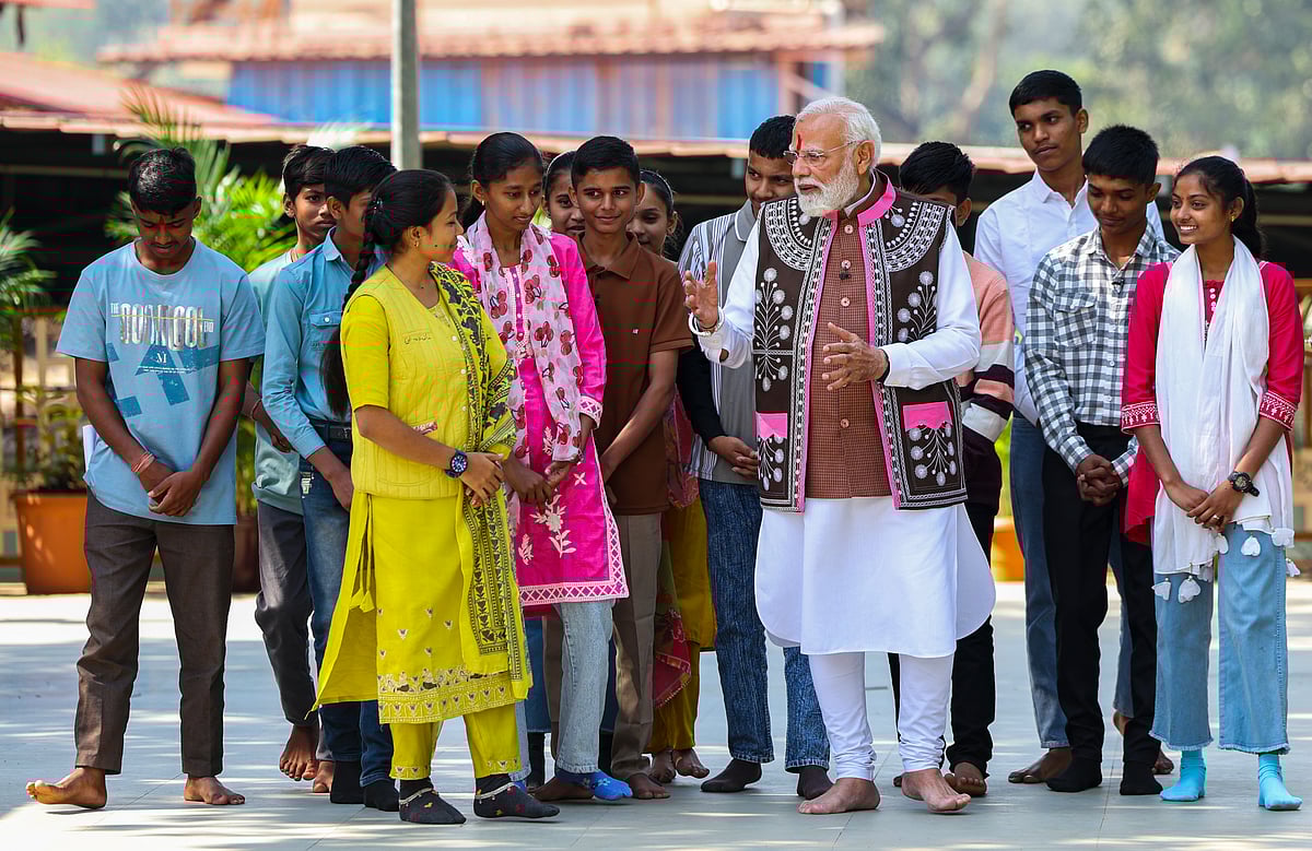 ಪರೀಕ್ಷಾ ಪೇ ಚರ್ಚಾ | ತಂತ್ರಜ್ಞಾನದ ಗುಲಾಮರಾಗಬೇಡಿ: ಪ್ರಧಾನಿ ಮೋದಿ