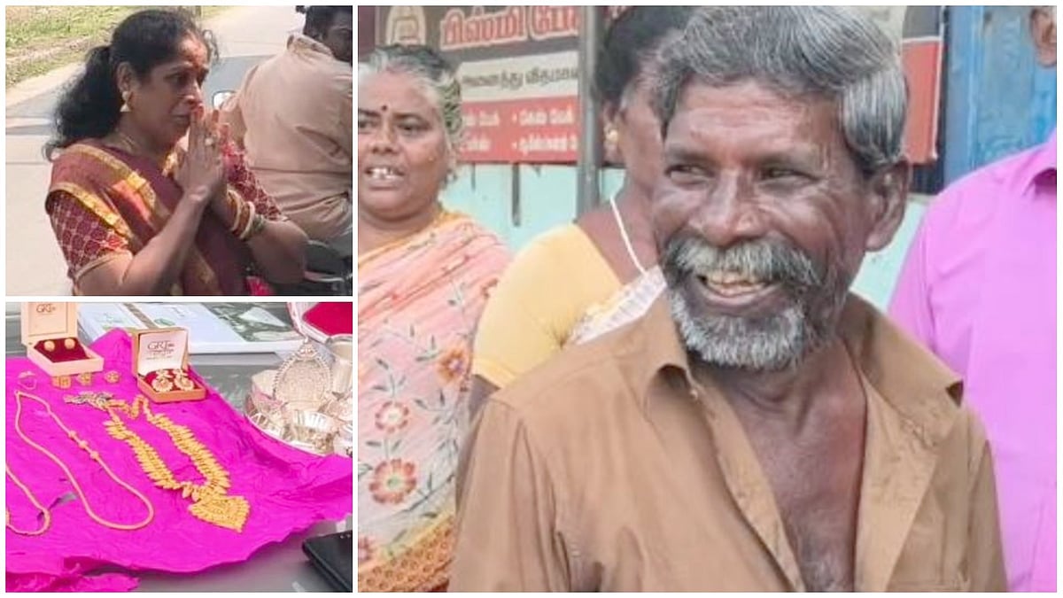 ಕಾಲುವೆ ಬದಿ ಸಿಕ್ಕಿದ್ದ 160 ಗ್ರಾಂ ಚಿನ್ನನ ಮಾಲೀಕರಿಗೆ ತಲುಪಿಸಿದ ಪೌರ ಕಾರ್ಮಿಕ!