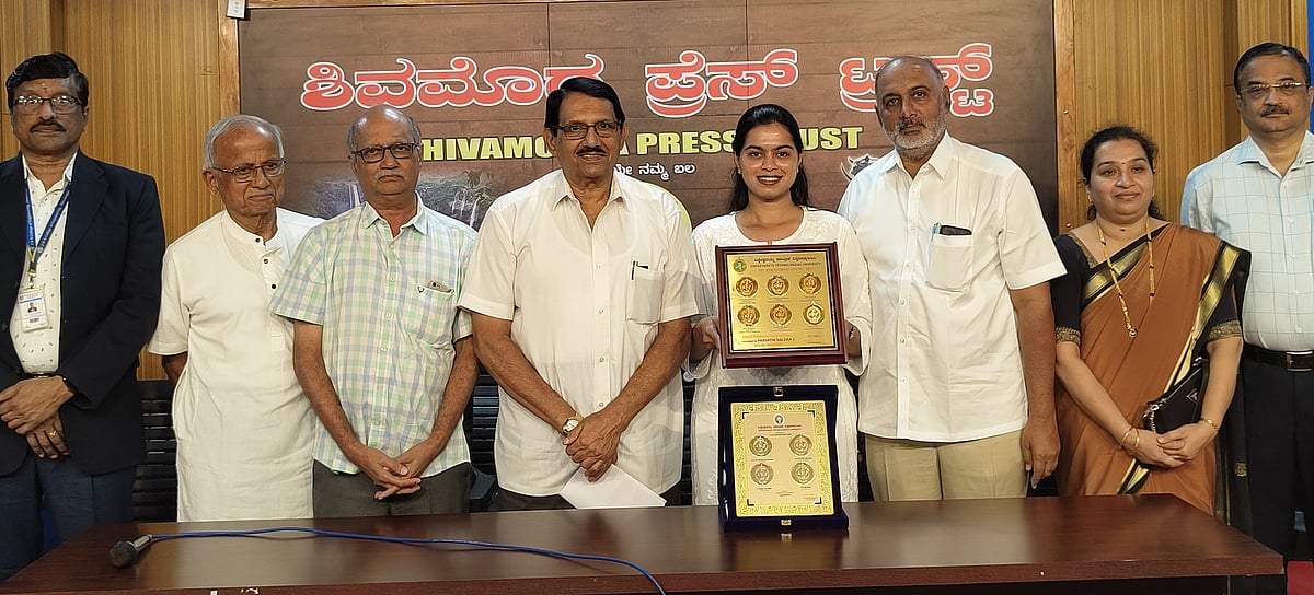 ಶಿವಮೊಗ್ಗ: ಪಾರ್ವತಿ ಸಾಲೇರಗೆ ನಾಲ್ಕು ಚಿನ್ನದ ಪದಕಗಳ ಶ್ರೇಯ