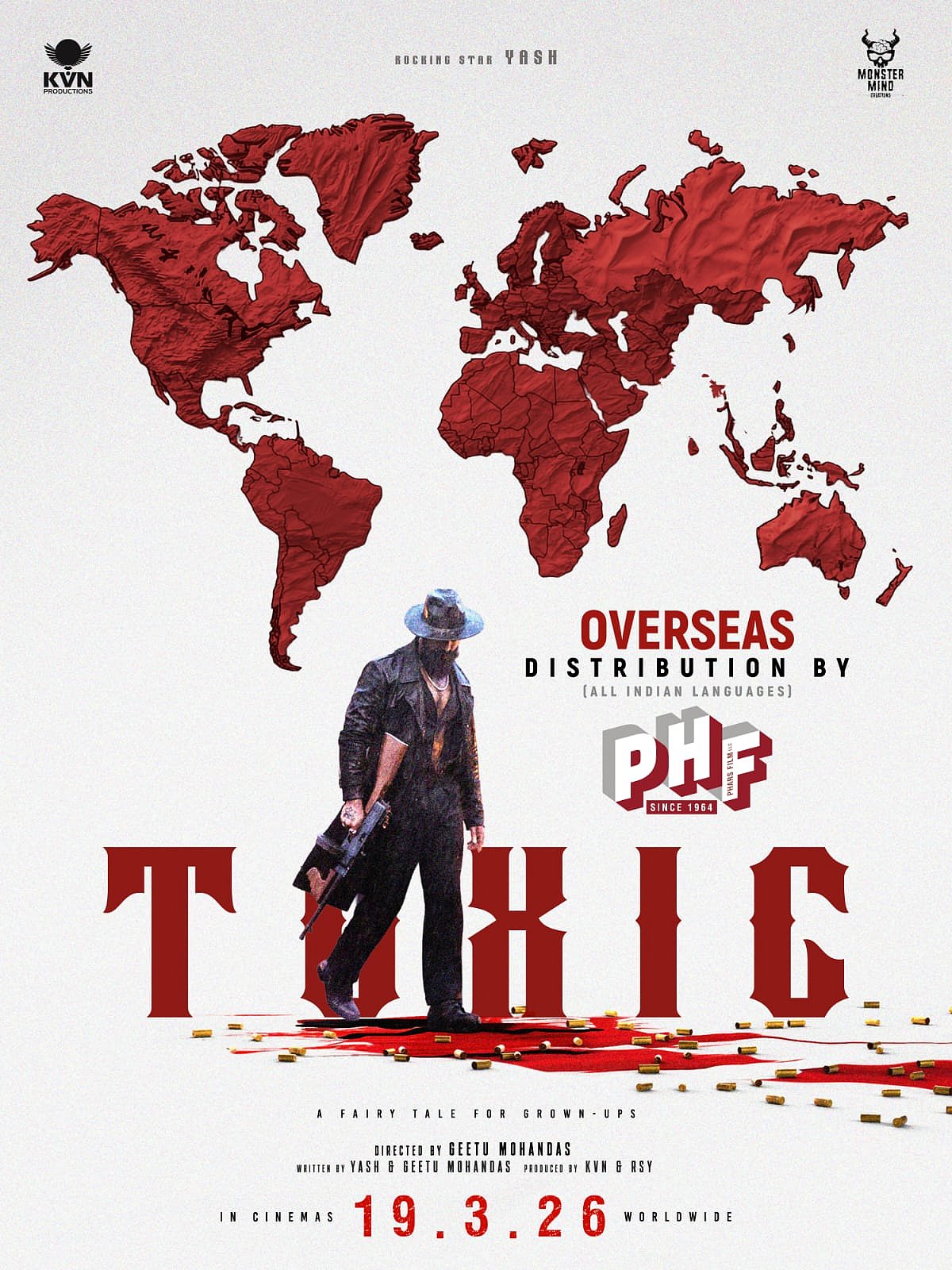 ಯಶ್‌ ಅಭಿನಯದ ‘ಟಾಕ್ಸಿಕ್‌’ನ ಸಾಗರೋತ್ತರ ವಿತರಣೆ ಹಕ್ಕನ್ನು ಖರೀದಿಸಿದ ಫಾರ್ಸ್‌