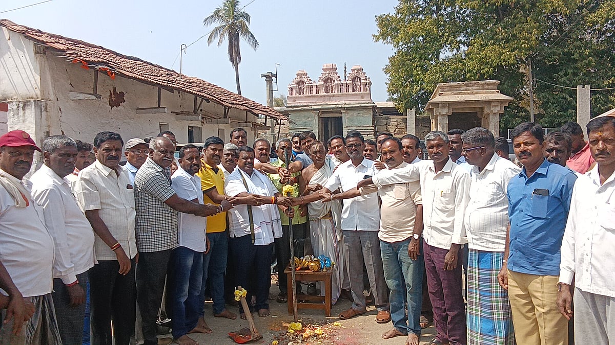 ಹಾಸನ | ರಥದಬೀದಿ ರಸ್ತೆ ಅಭಿವೃದ್ಧಿಗೆ ₹ 25 ಲಕ್ಷ: ಶಾಸಕ ಸಿ.ಎನ್. ಬಾಲಕೃಷ್ಣ