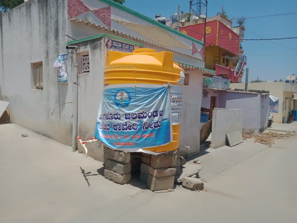 ಜಲಮಂಡಳಿ 2024ರಲ್ಲಿ ಇರಿಸಿದ್ದ ‘ಮಿನಿ ಟ್ಯಾಂಕ್‌’