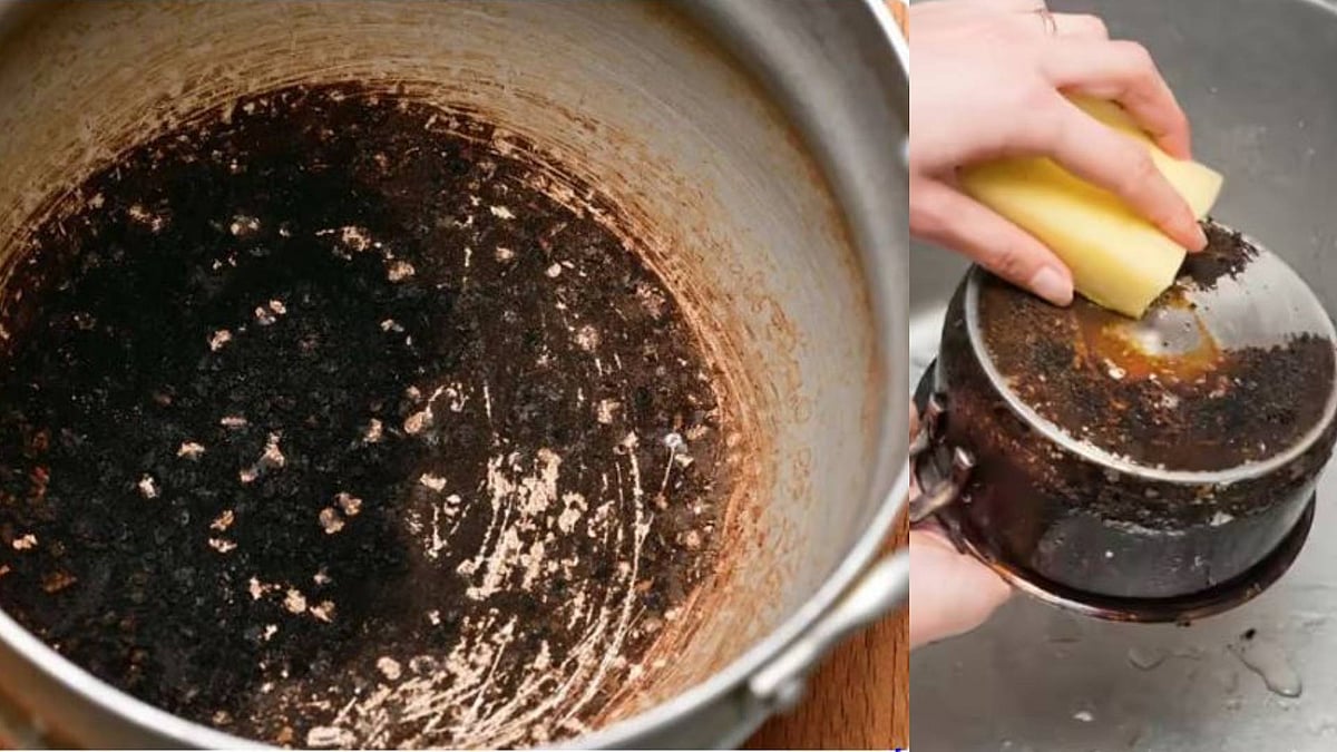 ಪಾತ್ರೆ ತಳ ಹಿಡಿದು ಕಪ್ಪಾಗಿದ್ಯಾ? ಹೀಗೆ ಸ್ವಚ್ಛಗೊಳಿಸಿ