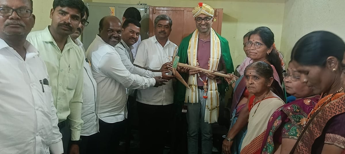 ಚಿಂಚೋಳಿ: ರೈತರೊಂದಿಗೆ ನಿಶಾಂತ ಗುಪ್ತಾ ಸಂವಾದ