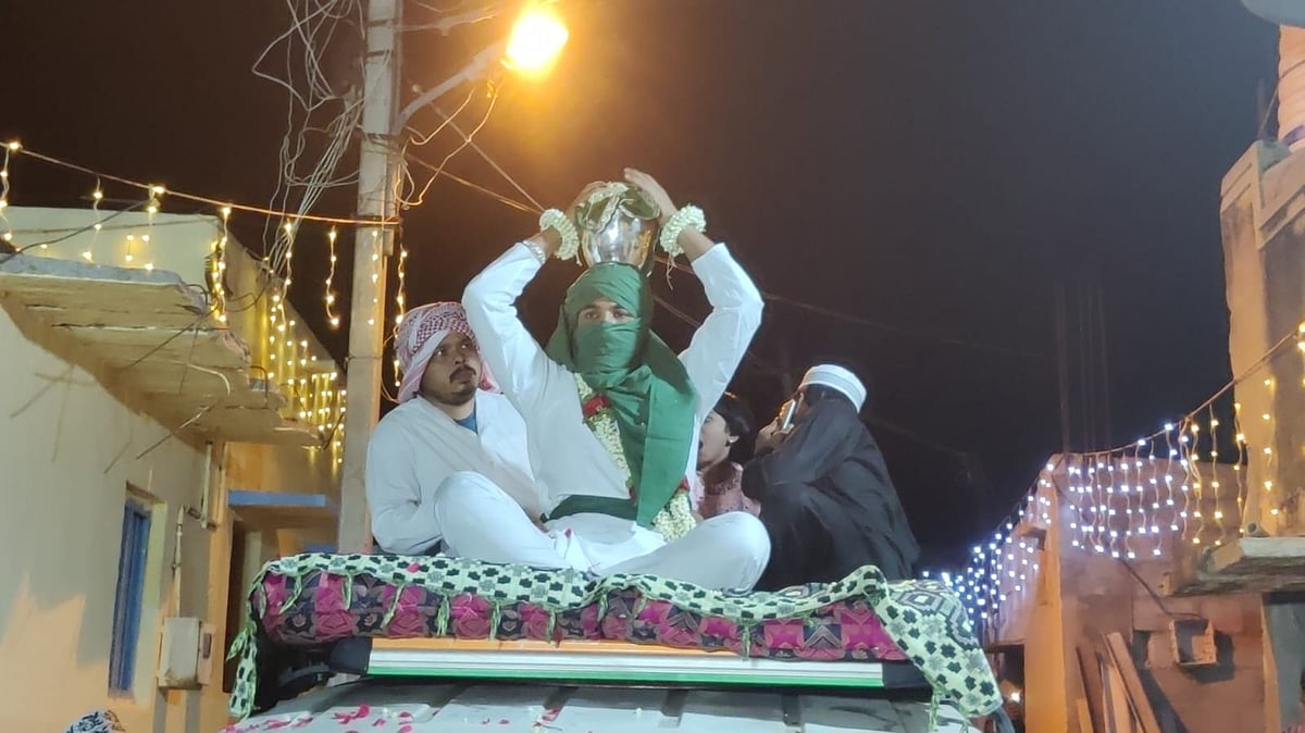 ಚಿಂತಾಮಣಿ: ಹಜರತ್ ಸೈಯದ್ ಬಾಬಾ ಬುಡನ್ ಷಾ ವಲಿ ಗಂಧೋತ್ಸವ