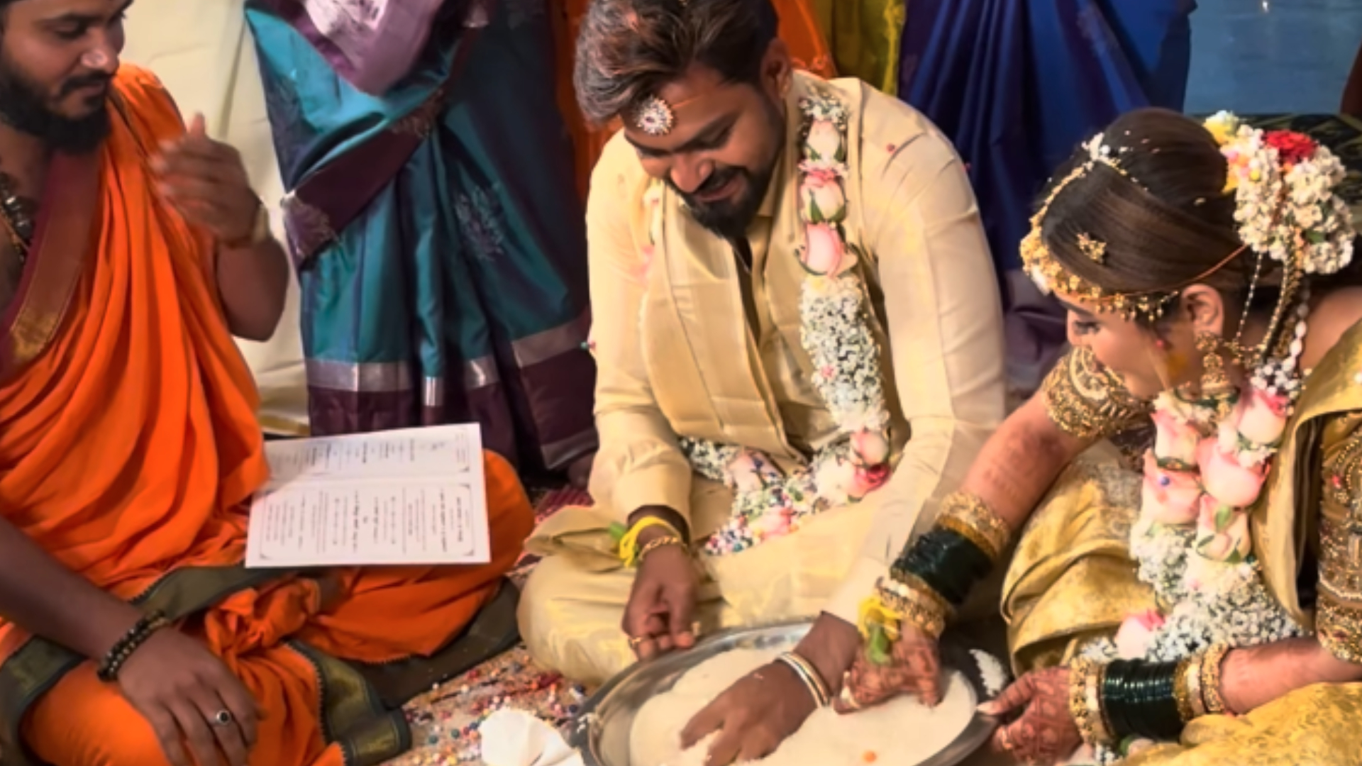 ನಟಿ ತೇಜಸ್ವಿನಿ–ವಿರಾಟ್​ 