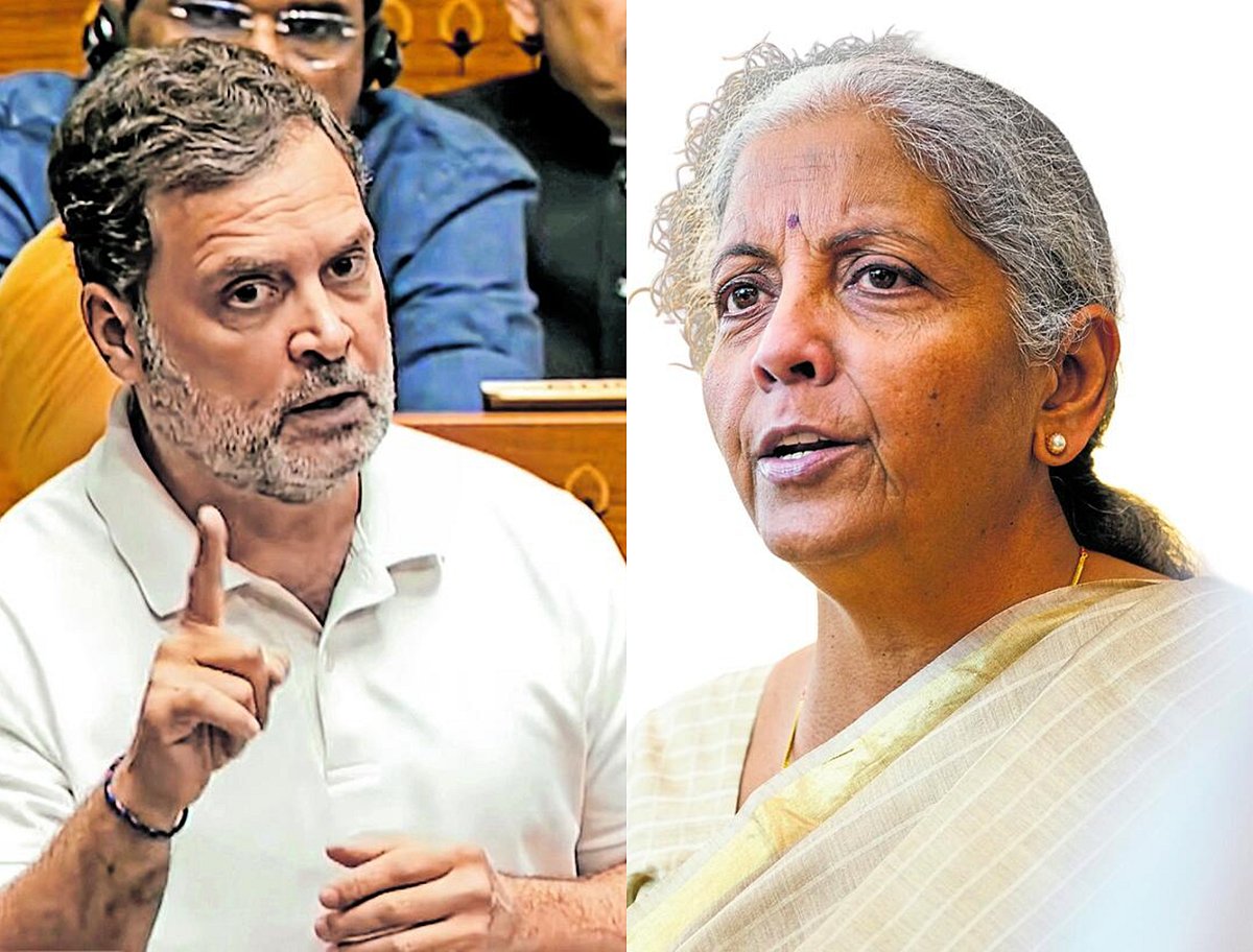 ಸದನ ಕಾವೇರಿಸಿದ 'ಶರಣಾಗತಿ': ರಾಹುಲ್-ನಿರ್ಮಲಾ ಜಟಾಪಟಿ