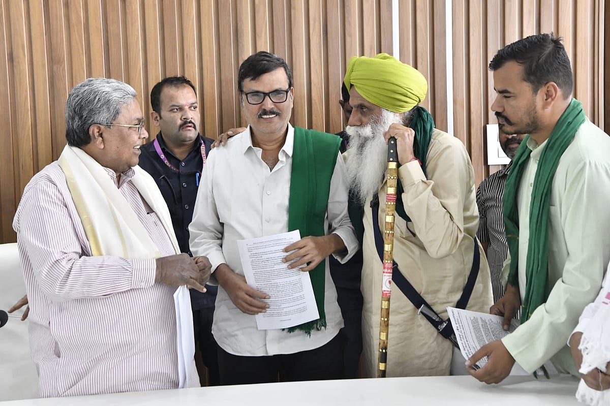 ರೈತ ಹೋರಾಟಕ್ಕೆ ಬೆಂಬಲ ಕೋರಿ ಸಿಎಂಗೆ ಮನವಿ