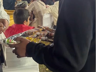 ಈ ಮದುವೆಯಲ್ಲಿ ಗುಟ್ಕಾ, ಸಿಗರೇಟ್, ಬೀಡಿಗಳಿಂದಲೇ ಅತಿಥಿ ಸತ್ಕಾರ: ವಿಡಿಯೊ ನೋಡಿ